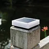 LED Solar Pillar Light Outdoor Waterproof Column Night Light Garden Decor