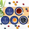6pcs Everton FC DIY Diamond Painting Untersetzer Kit mit Halter für erwachsene Anfänger