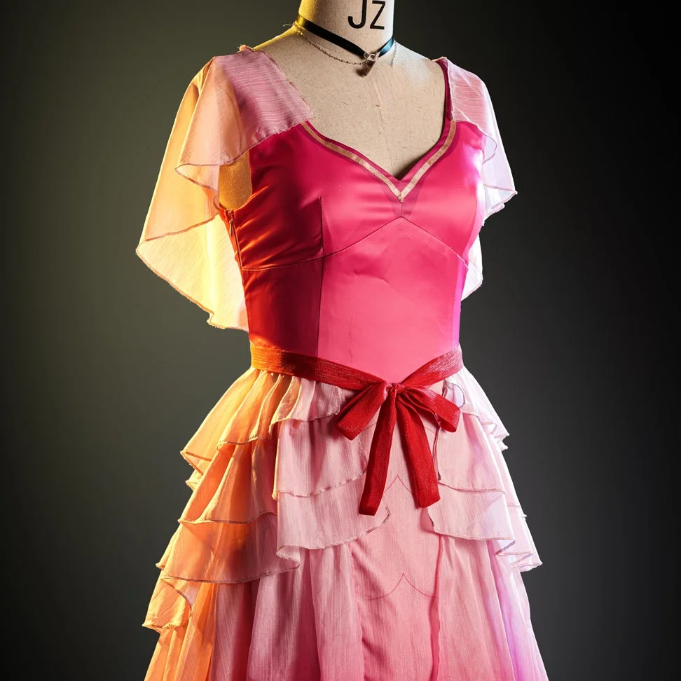 Hermione Granger Pink Yule Ball Dress Goblet of Fire Ball Gown