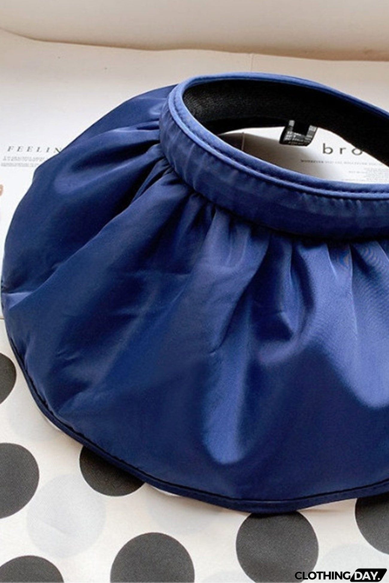 Wide Brim Vinyl Visor UPF50+