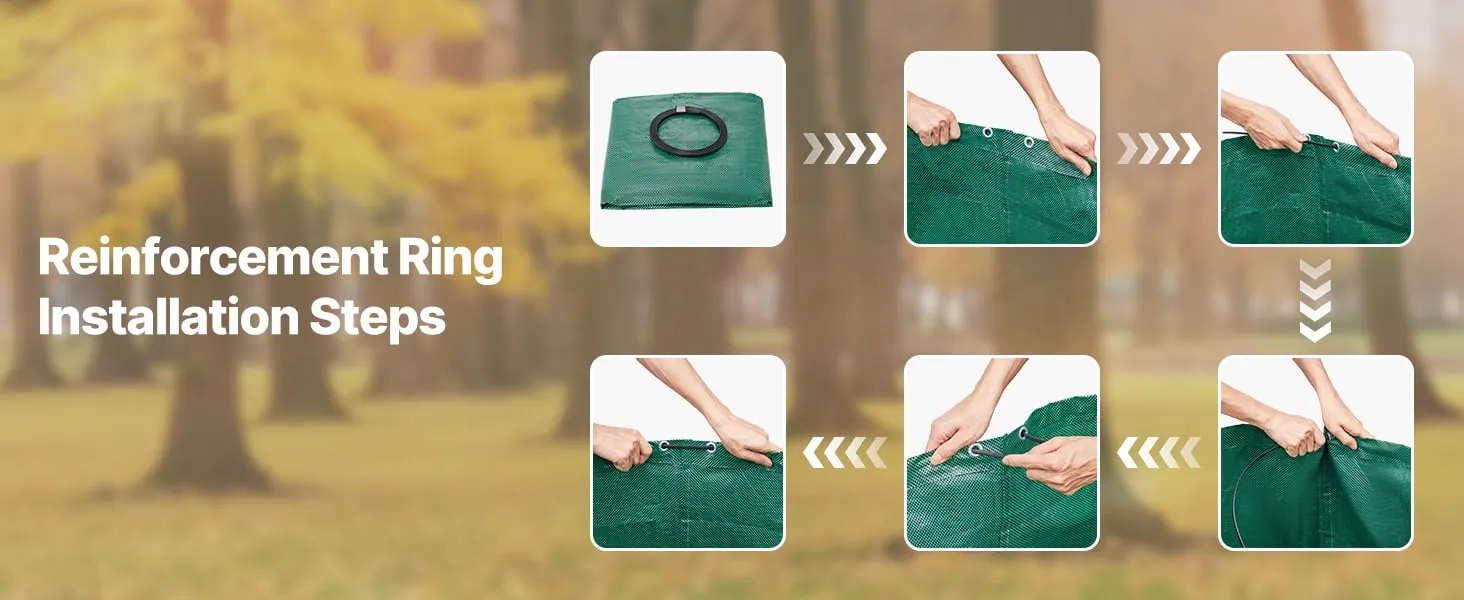 reusable heavy duty collapsible garden leaf bags reusable heavy duty collapsible garden leaf bags