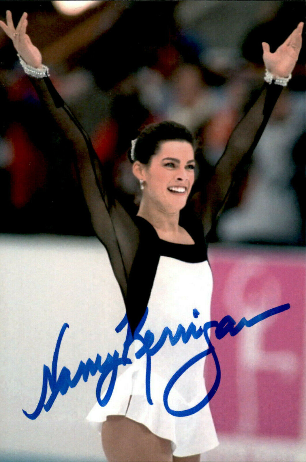 Nancy Kerrigan SIGNED auto 4x6 Photo Poster painting Figure Skating OLYMPIC SILVER MEDALIST #3