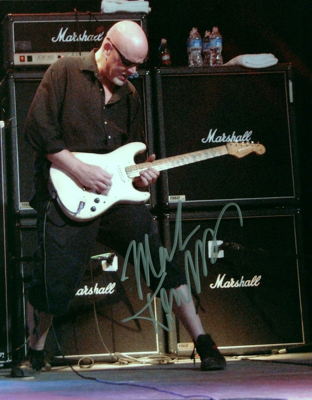 Mark Kendall Great White Founder Concert Hand Signed 8x10 Photo Poster painting Autographed COA