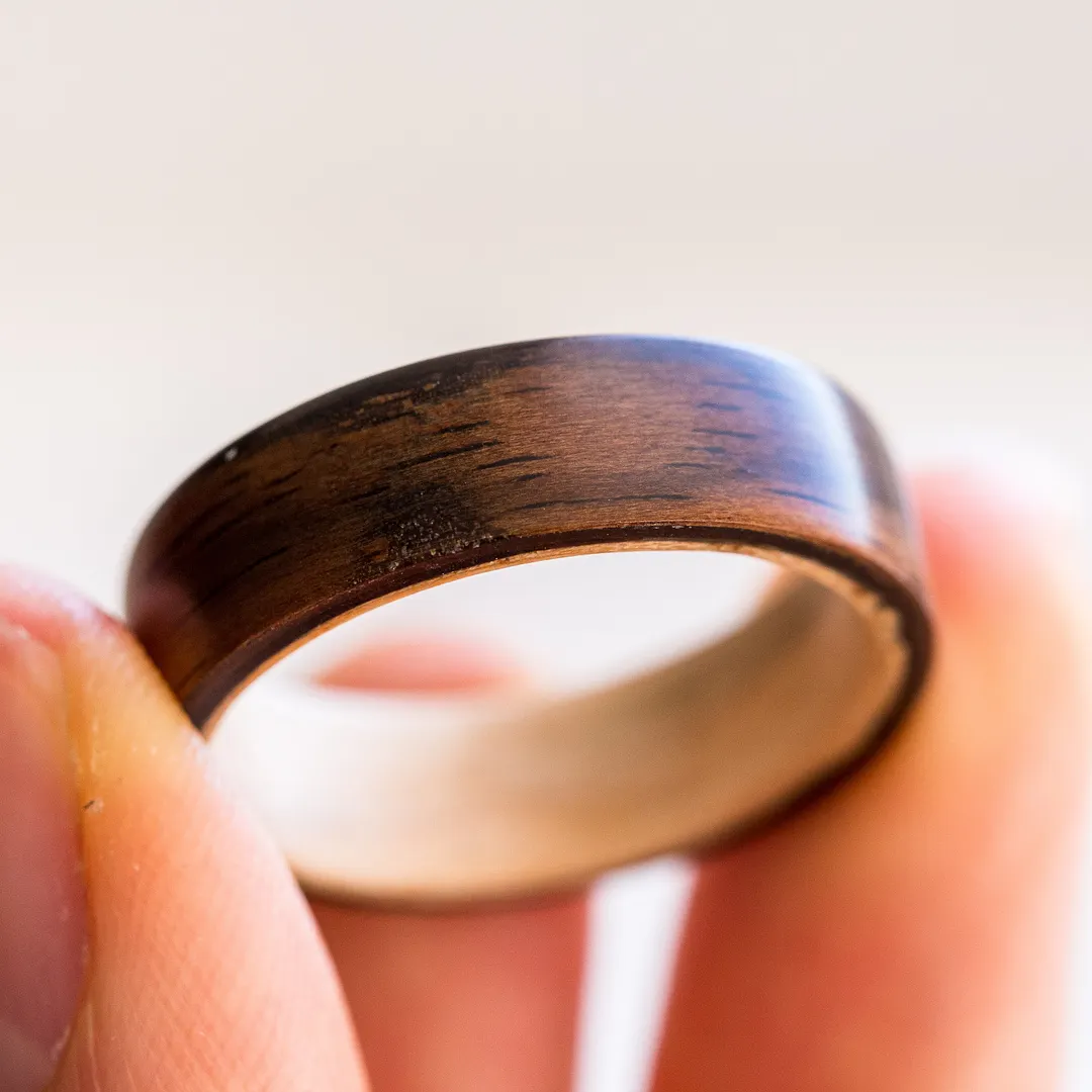 Ebony on Maple