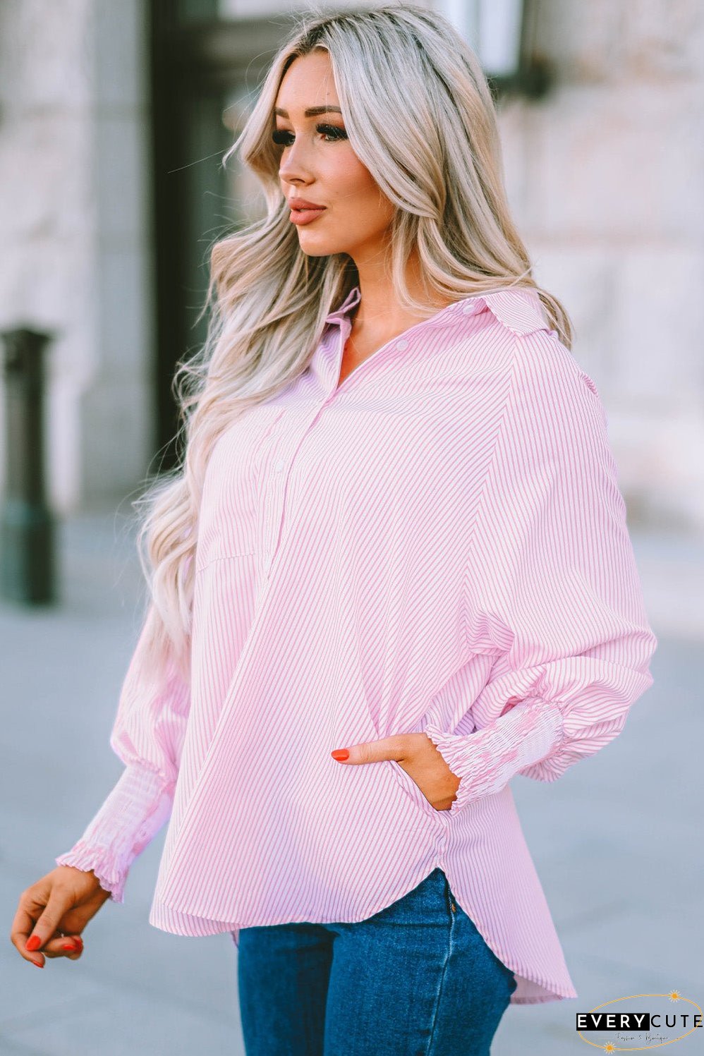 Striped Casual Dress