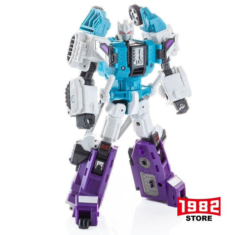 G1 Transformers Jinbao 8901 Sixshot Ninja Action Figure Premium Collectible Toy for Kids Adults Gift Poseable Robot Model with Detachable Parts Classic Cartoon Character Replica