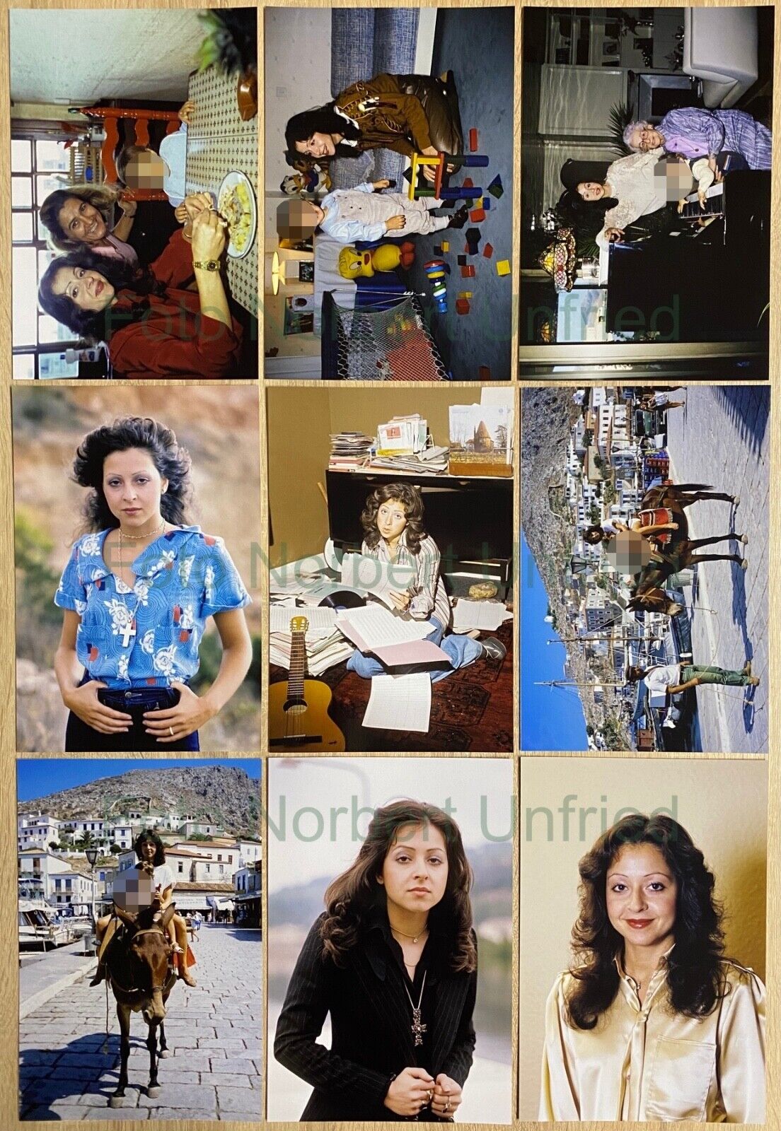 9 Extra Long X Vicky Leandros Photo Poster painting 20 X 30 CM A4 Poster Format Without