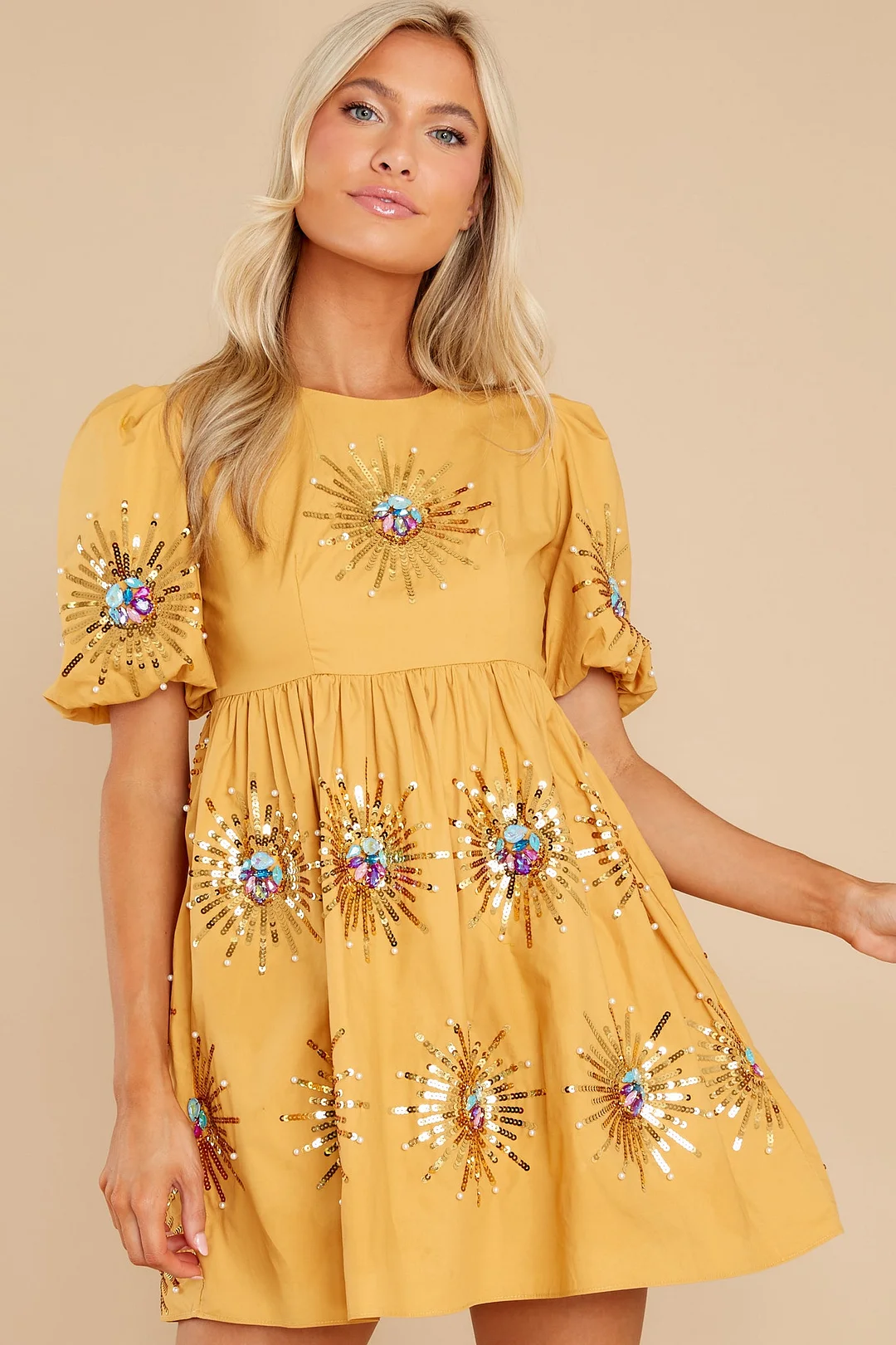 Sunshine Yellow Dress