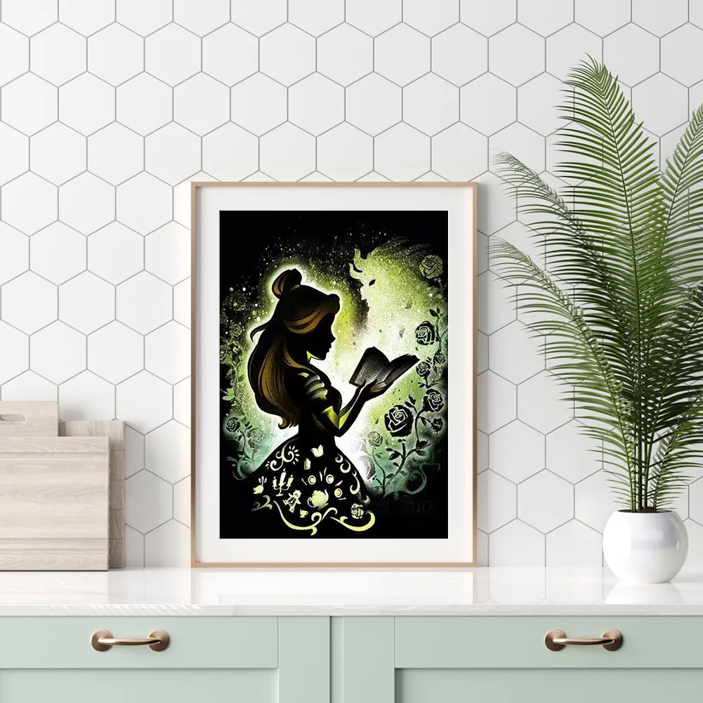 Diamond Painting - Full Round Drill - Princess(30*40cm)