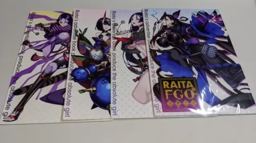 pornhint Pornhint Doujinshi Fate Grand Order FGO " RAITA no RAKUGAKI bon " 1 to 4 Art Book New Doujin