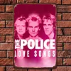 The Police - Panneaux en &eacute;tain m&eacute;tallique(20*30cm/30*40cm) - Musique