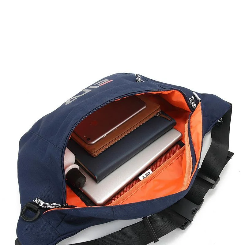 Mens Fashion Waterproof Large Capacity Canvas Shoulder Bags Casual Belt Packs