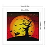 Halloween-14CT Stamped Cross Stitch 31*29cm