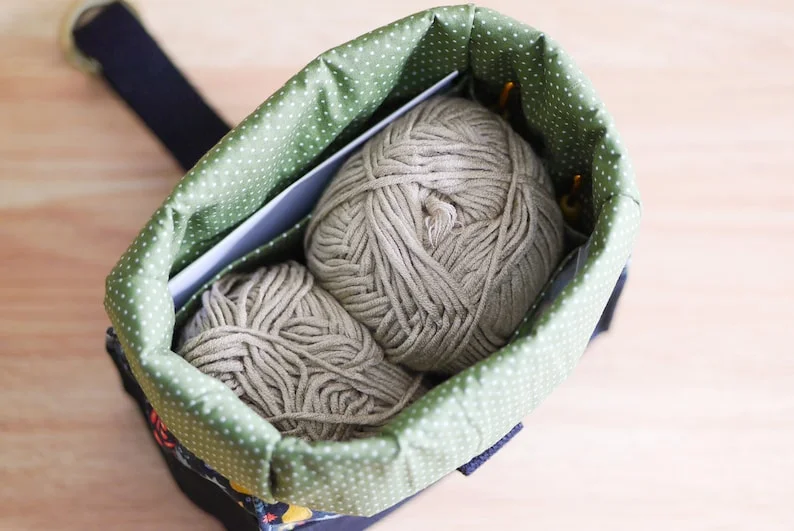 PATTERN (PDF) DIY Julie Roll Top Bag Pattern Template — With Tutorial