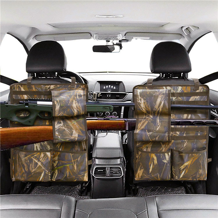 New Car Front Seat Backrest Organizer; With Pocket Hunting Tactical Car Camouflage Hanging Bag