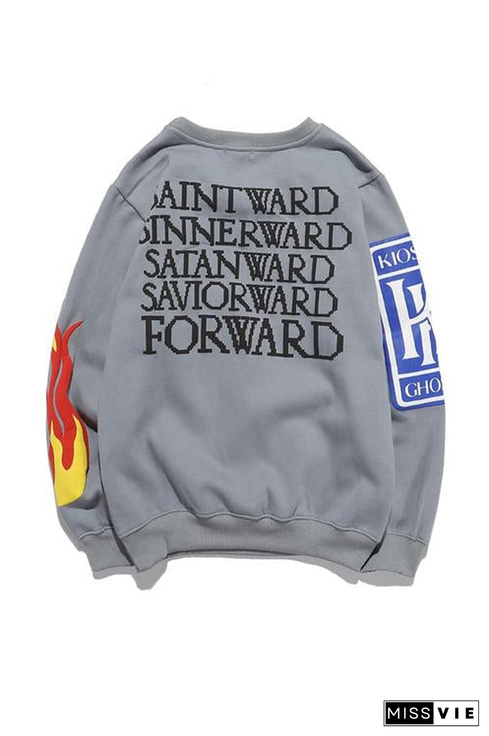 Scrawl Print Lovers Hoodie