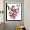 Butterfly Girl-Paint by Numbers Acrylic Paintingg 50*60CM(Watercolor)