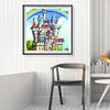 uk.everydayedeals (Limited Stock)Paint By Number - Oil Painting -  Castle (40*40Cm)