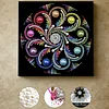DIY Pearl Painting Mandala for Home Wall Decor with Frame(25x25cm)