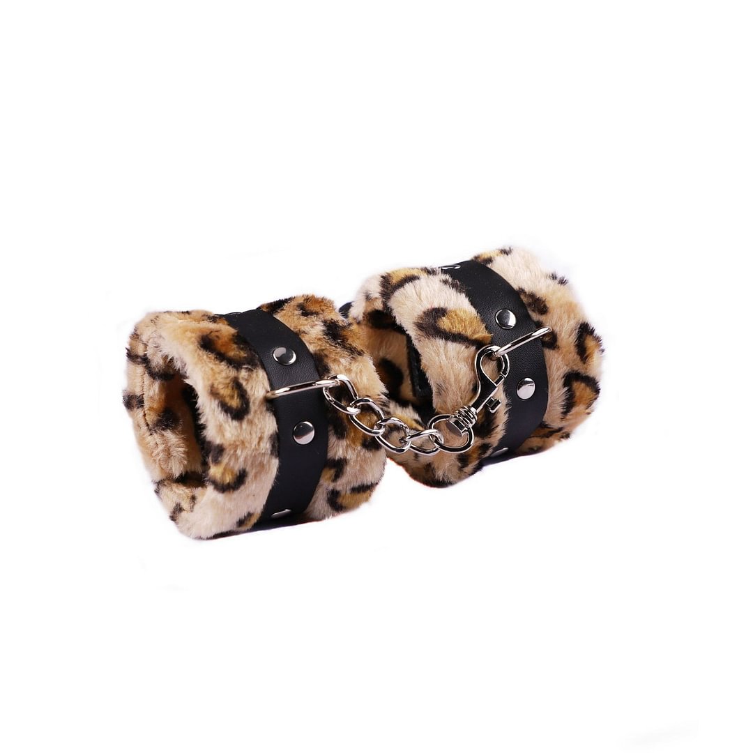 Plush Wrist Cuffs Couple Sex Toys Bondage Gear  
