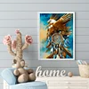 Diamond Painting-DIY Full Round Drill Eagle