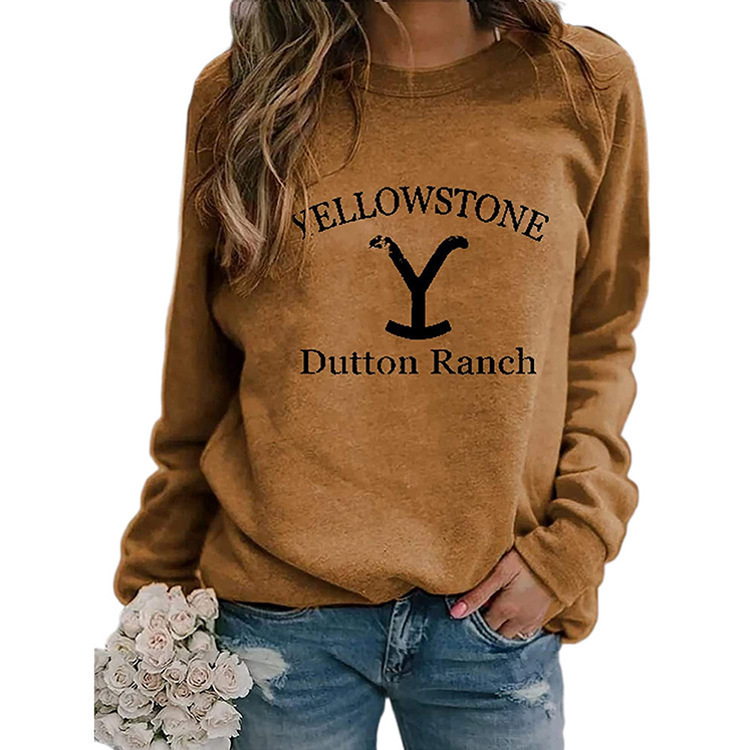 Women's Yellowstone Dutton Ranch Crewneck Sweatshirts