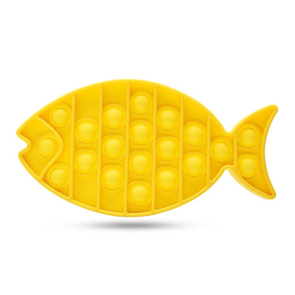 

Fish,Yellow - Pop It Fidget Toy, 501 Original