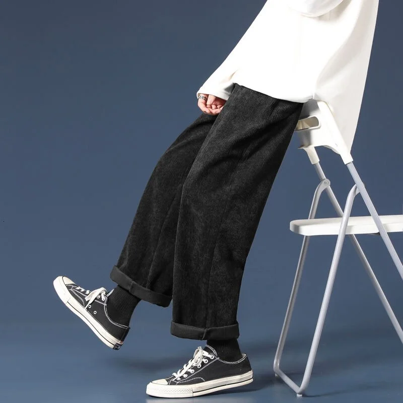 Off White Pants Men's And Women's couples Neutral Loose Casual Straight  Dad  Wide Leg The New Listing Fashion   trend