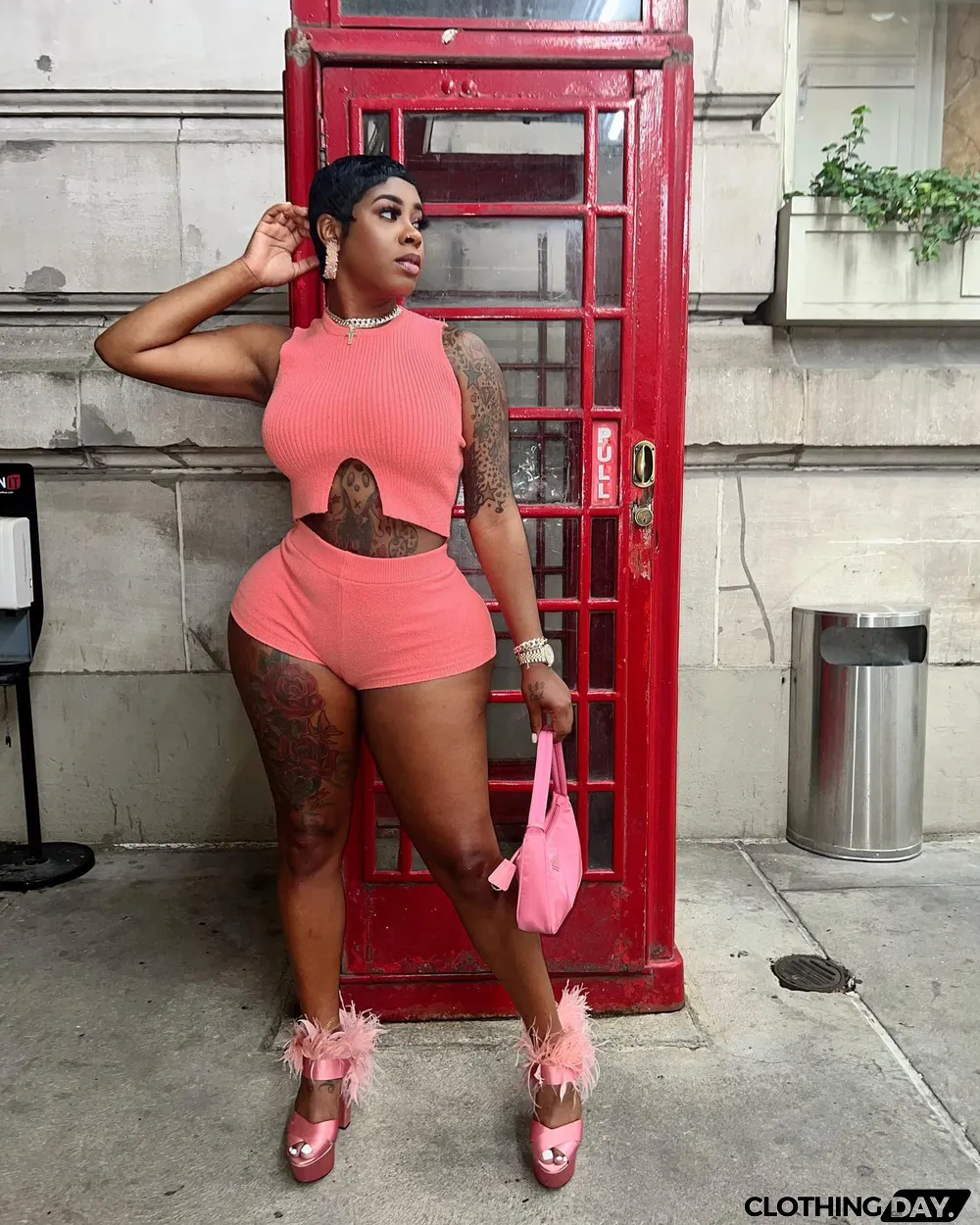 Solid Sleeveless Two Piece Shorts Sets