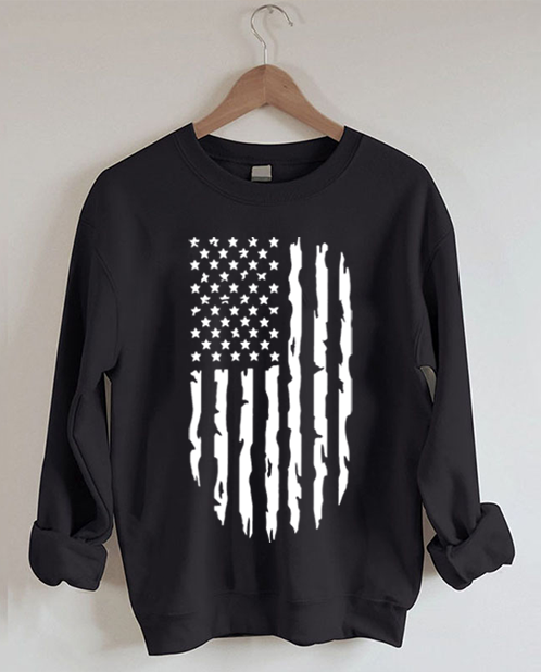 American Flag Sweatshirt