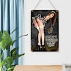 Sexy girl - Enseignes en bois(20*30cm/30*40cm)