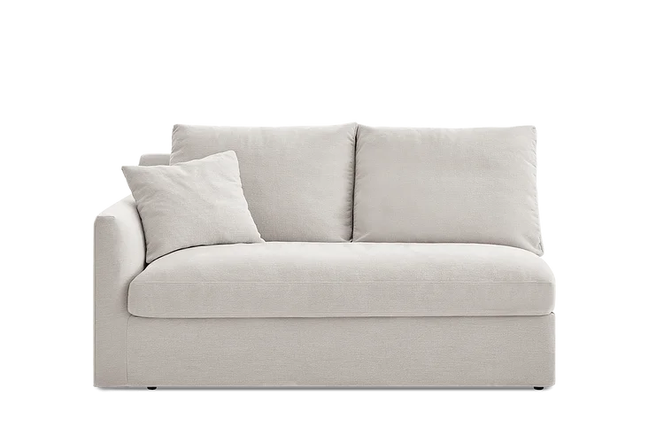 Agnes Slipcover Storage Left Arm 2 Seater Sofa