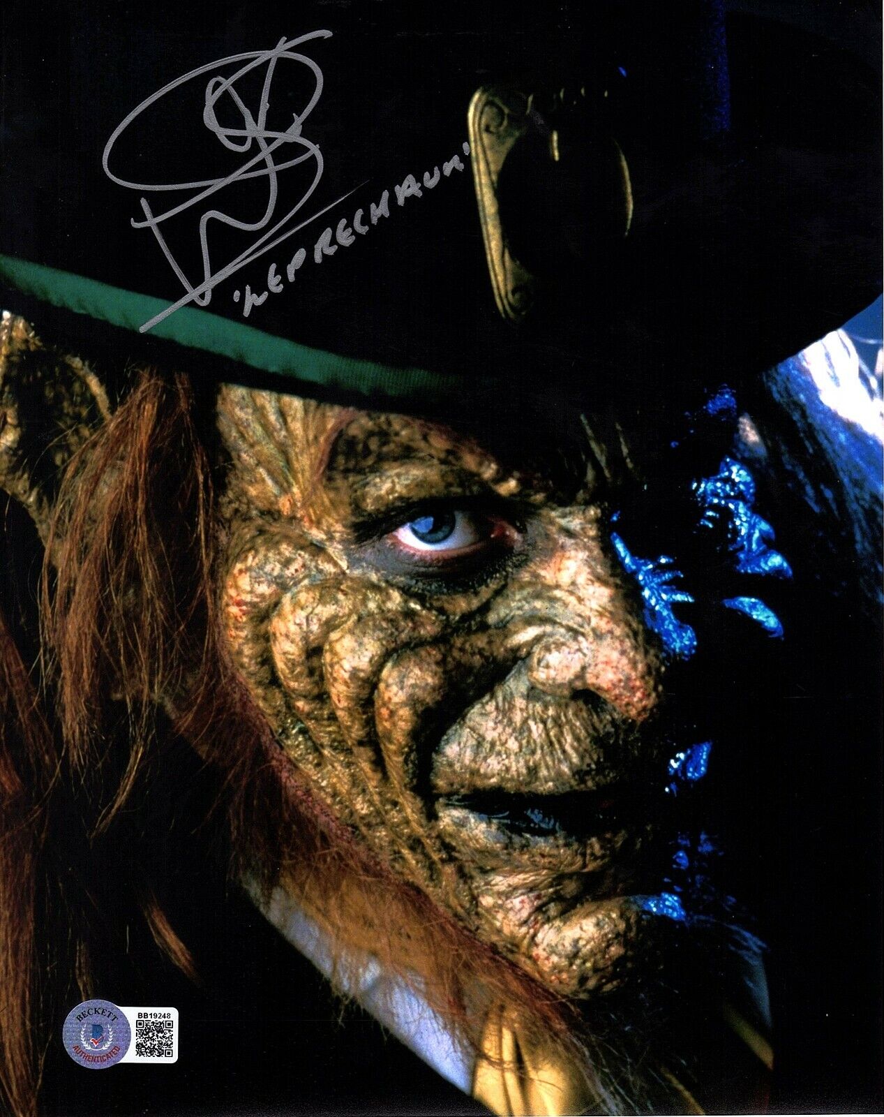 WARWICK DAVIS Signed Autographed Leprechaun