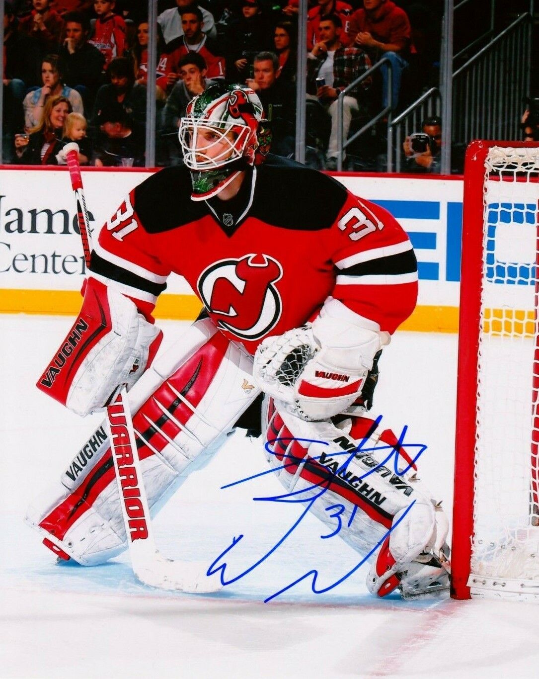 SCOTT WEDGEWOOD autographed SIGNED NJ NEW JERSEY DEVILS 8X10 Photo Poster painting