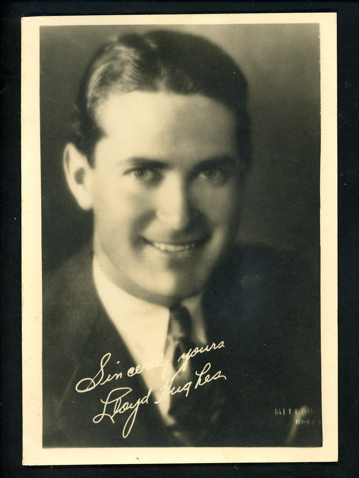 Lloyd Hughes circa 1920's Studio Press Publicity 5 x 7 Photo Poster painting Moby Dick actor