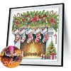 Fireplace - Diamond Painting - Full Round Drill (Canvas|30*30cm)