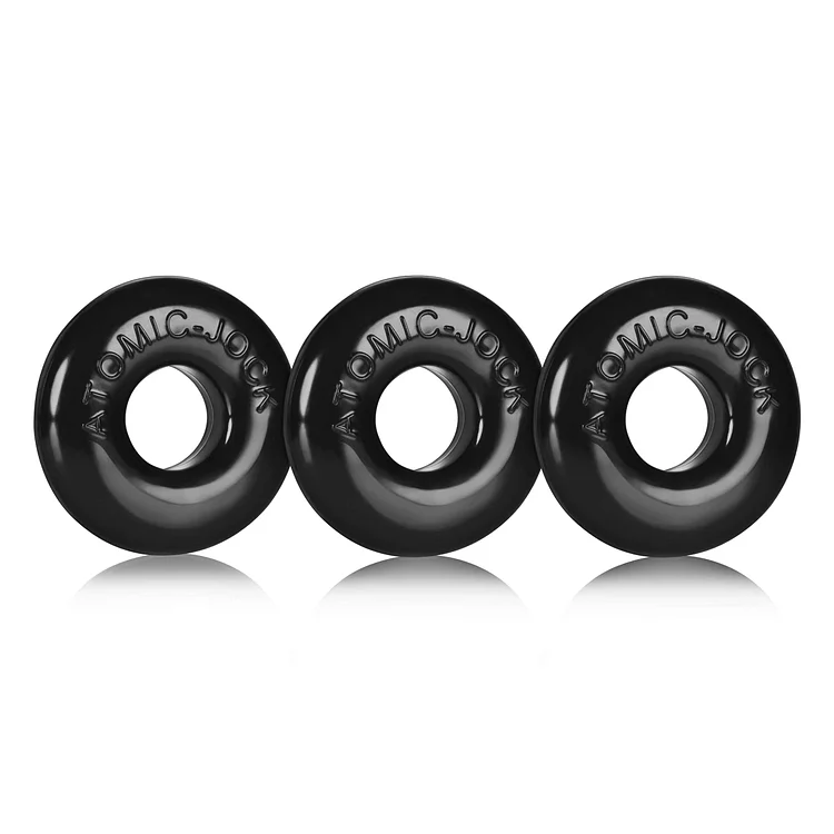 Pornhint Si Power Stretch Donuts 2pk Black