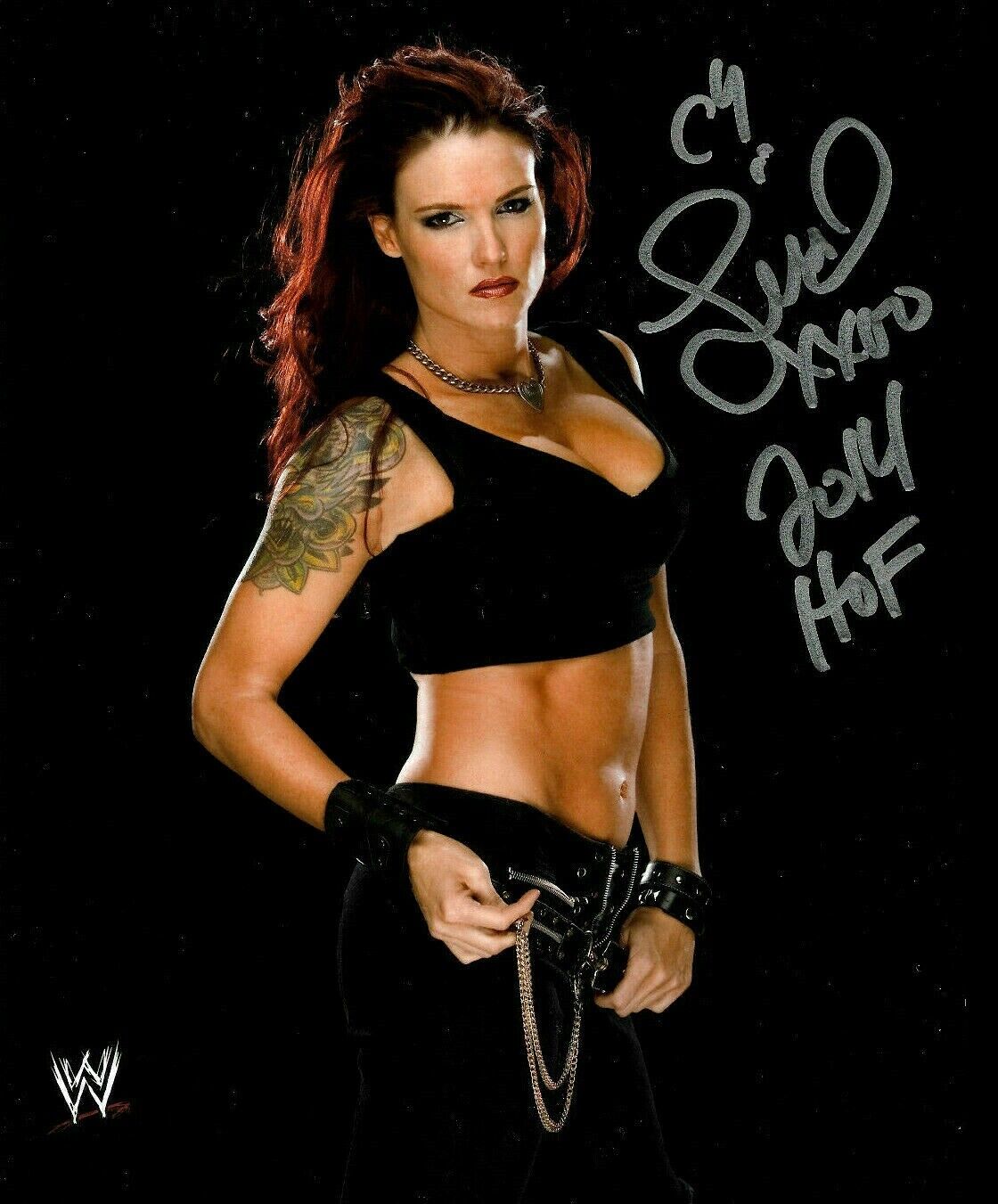 Lita ( WWF WWE ) Autographed Signed 8x10 Photo Poster painting REPRINT ,