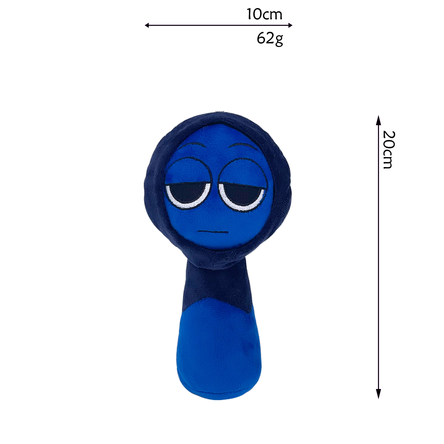 Tegooe Sprunki Horror Game Plush Toy Pillow Cute Soft Stuffed Cartoon Doll for Kids Birthday Christmas Gift