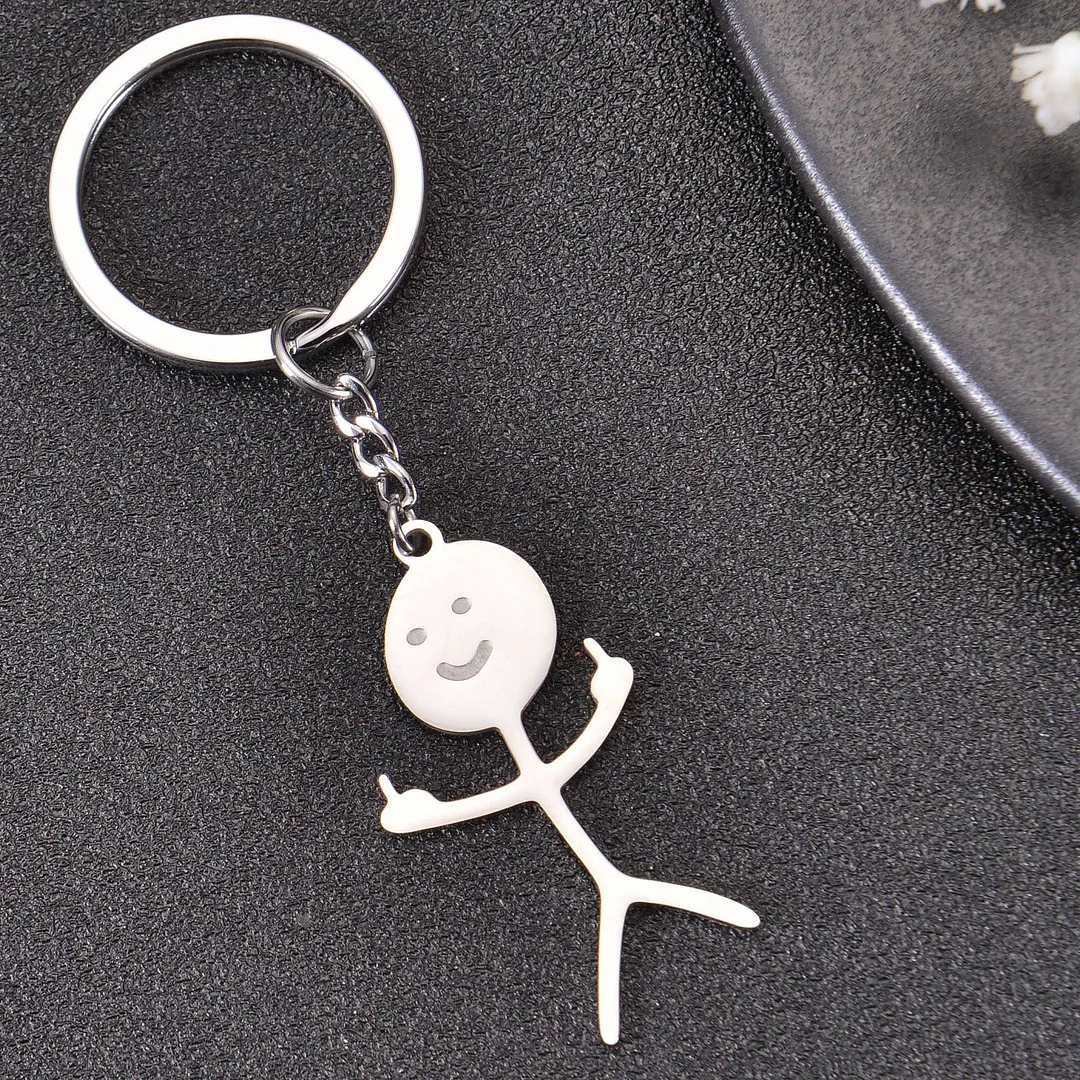 Funny Doodle Stickman Necklace (Buy One Get One Free)
