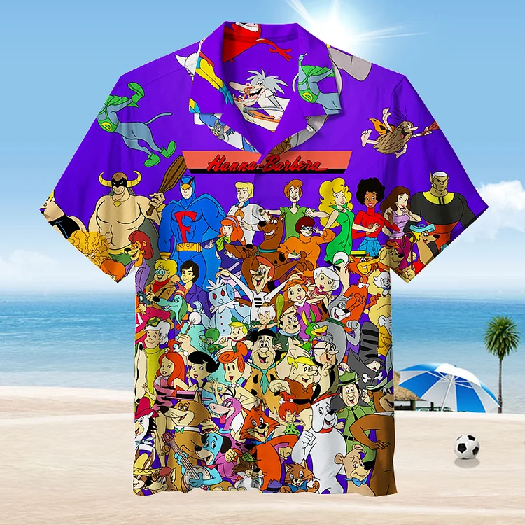 Hanna-Barbera Productions, Inc. | Unisex Hawaiian Shirt