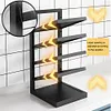 Heavy Duty Pan Organizer 4 Layer Pan Organizer Rack for Dutch Oven Cast-iron Pan