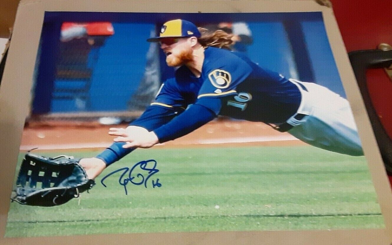 Ben Gamel Milwaukee Brewers SIGNED AUTOGRAPHED 8x10 Photo Poster painting COA Pittsburgh Pirates