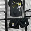 2025/2026 Kids Size Real Madrid Special Edition Marvel Black Football Shirt 1:1 Thai Quality