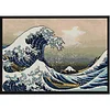 (US Only)Waves Printed Cross Stitch Kit 60x44cm DIY 11CT Thread Art Needlework Home Decor