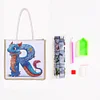 Diamond Painting Dinosaur Handmade Top-handle Handbag