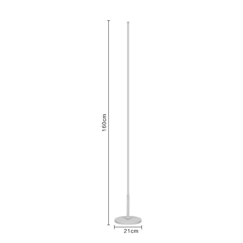 Nordic LED Floor Lamp Dimming Minimalist Standing Lamps Living Room Led Aluminum Luminaria Standing Lamp indoor Decor desk lamps