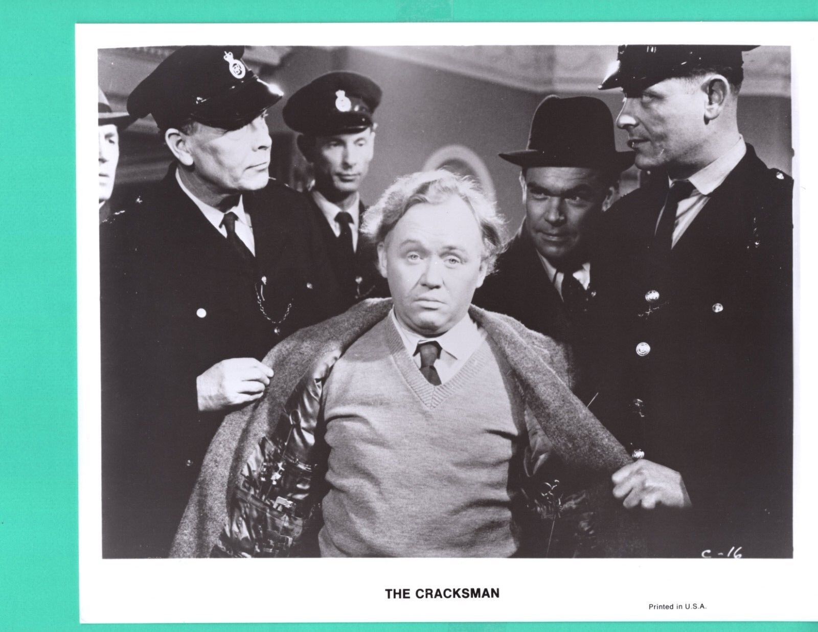 CHARLIE DRAKE Actor Movie Star 1963 Promo Photo Poster painting 8x10 The Cracksman