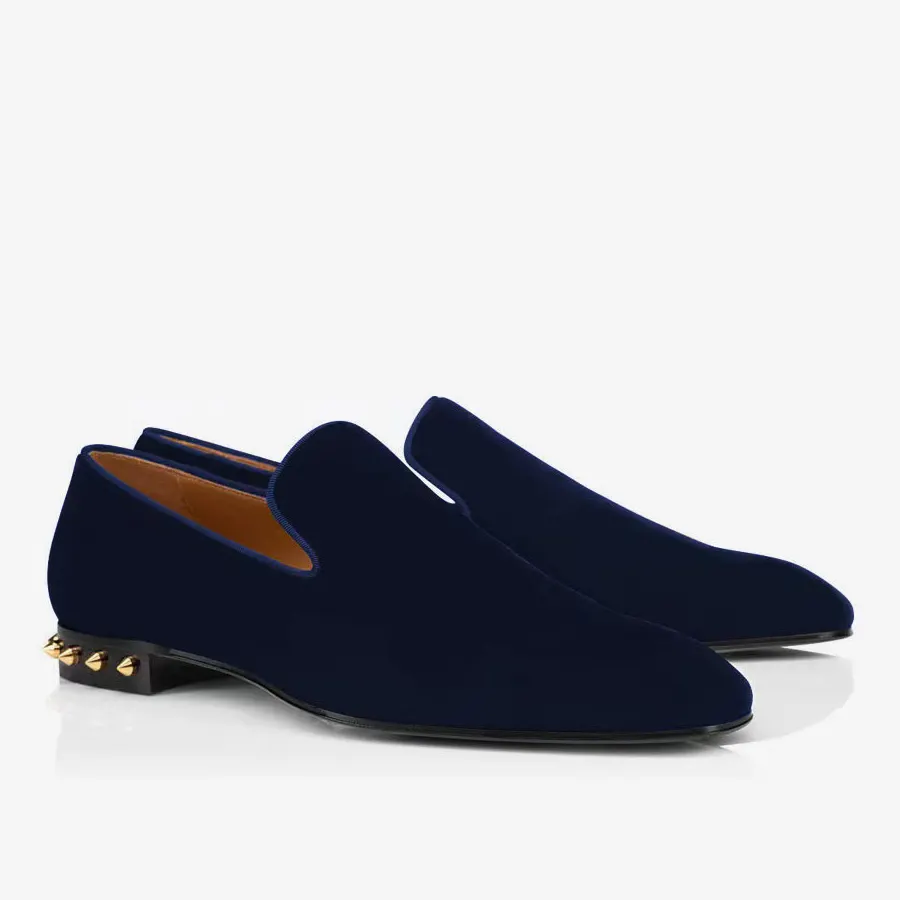 Gentleman's Oxford Shoes Red bottom Classic  Formal Shoes Suede-vocosishoes