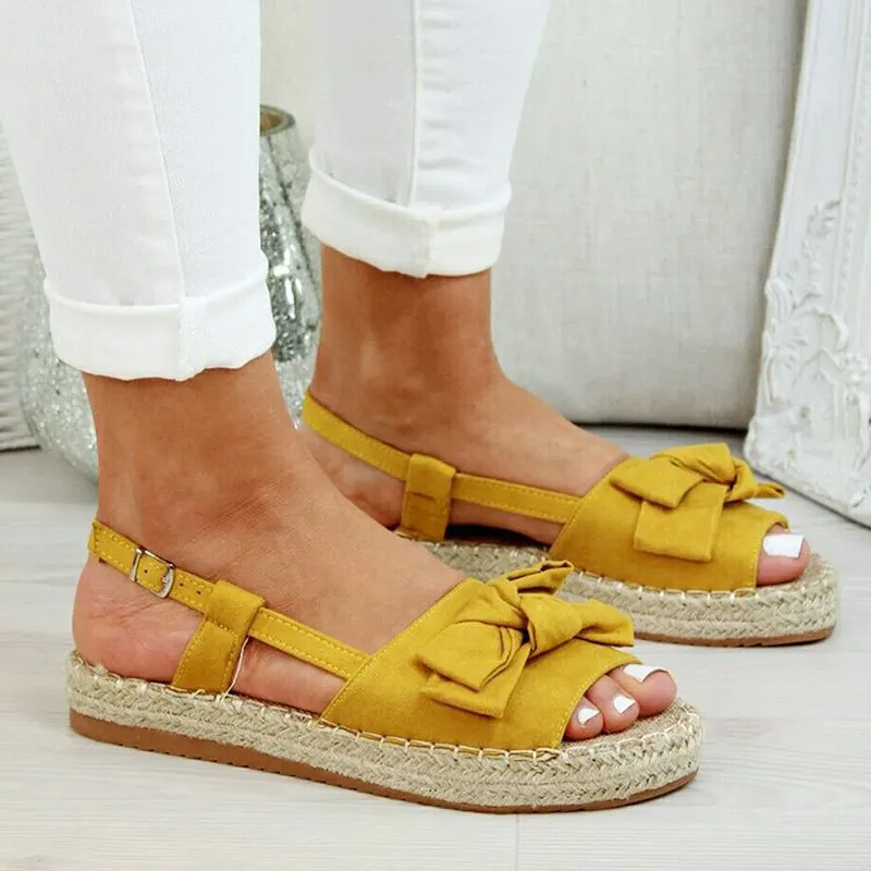 Women Sandals Sweet Summer Shoes Woman Flat Sandals Summer Beach Casual Shoes With Low Heels Platform Sandals Chaussures Femme